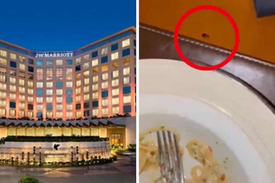 JW Marriott में डिनर टेबल पर कॉकरोच, कार्डियोलॉजिस्ट अशोक सेठ ने होटल पर कसा तंज
