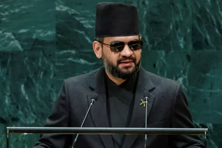 UN में भी काला चश्मा नहीं उतारा, आखिर क्यों हमेशा Sunglasses पहनते हैं Balen Shah?