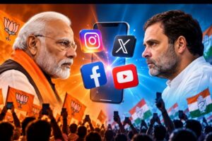 BJP vs Congress: सोशल मीडिया पर किसका कितना प्रभाव? सामने आया प्लेटफॉर्म-वाइज आंकड़ा