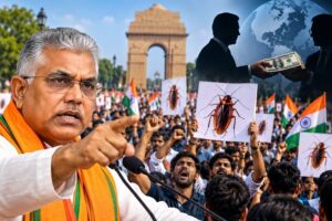‘कॉकरोच आंदोलन’ पर दिल्ली के प्रदर्शन को लेकर दिलीप घोष ने लगाया विदेशी मदद का आरोप